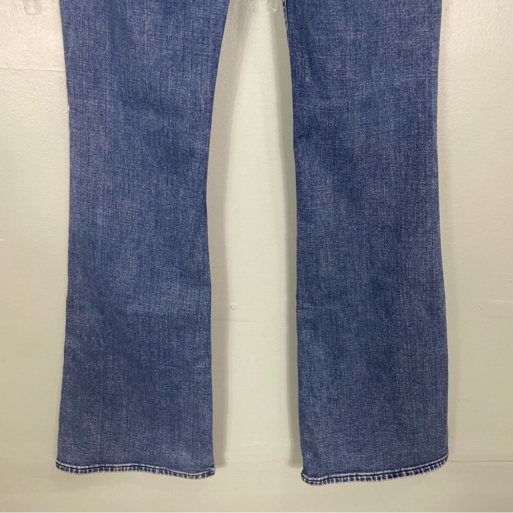 Rag & Bone Casey High Rise Flare in Malibu Blue Women Sz 27 - Picture 5 of 11